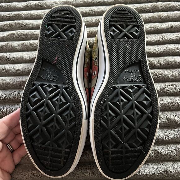 Converse All Star Flowers Canvas Sneaker Women Size 8 - Picture 9 of 9